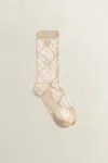 Gant Monogram Socks In Neutral