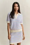 Gant Multistriped Textured Top