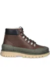 Gant Nebrada Lace-up Lug-sole Boots In Multi