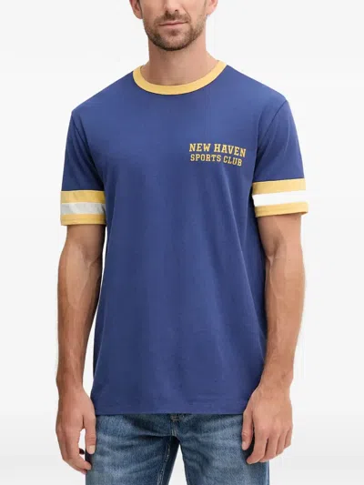 Gant New Haven Sports Club T-shirt In Blue