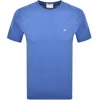 Gant Original Short Sleeve T Shirt Blue In Blue