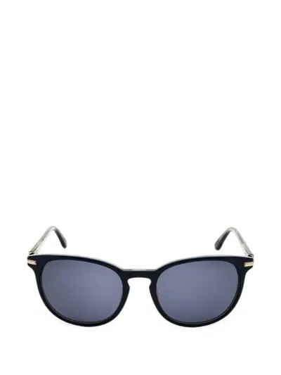 Gant Oval-frame Sunglasses In Black