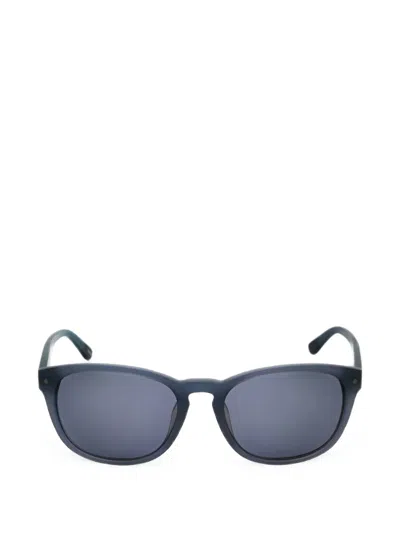 Gant Oval-frame Sunglasses In Blue