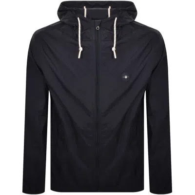 Gant Packable Windbreaker Evening Blue