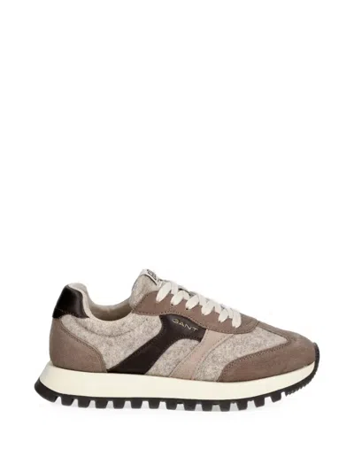 Gant Panelled Low-top Sneakers In Multi