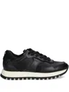 Gant Panelled Sneakers In Black