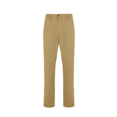 Gant Slim-fit Cotton Chinos In Brown
