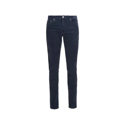 Gant Pantalon Slim En Coton Mélangé In Black