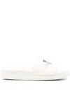 Gant Pierbay Logo-print Sliders In White