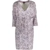 Gant Pink Lyocell Women Dress In Gray