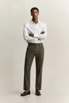 Gant Pinstriped Suit Pants In Multi