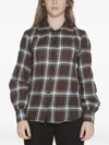 Gant Plaid Pattern Shirt In Brown