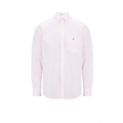 Gant Plain Shirt In Pink