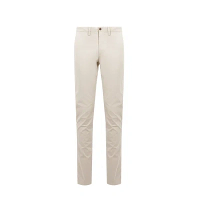 Gant Plain Slim-fit Trousers In White