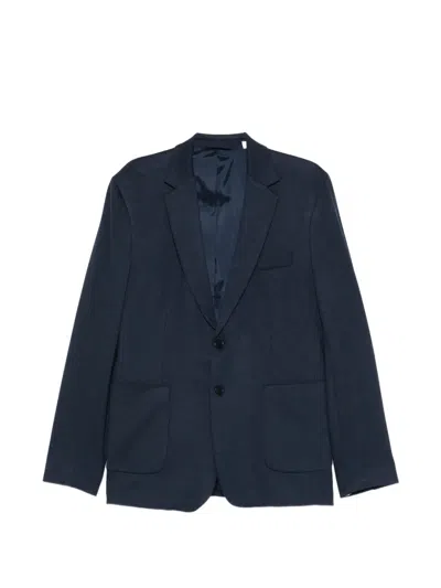 Gant Pocket Blazer In Blue