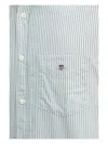 Gant Pocket Striped Shirt In Blue