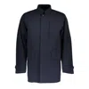 Gant Blue Polyester Men Jacket In Blue