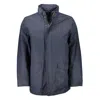 Gant Blue Polyester Jacket In Blue
