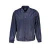 Gant Blue Polyester Jacket In Blue