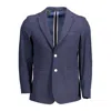Gant Blue Polyester Men Jacket In Blue