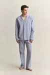 Gant Poplin Pajama Set In Multi