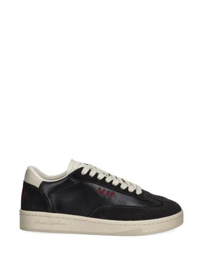 Gant Prepus Suede Panelled Sneakers In Black