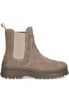 Gant Pull-tab Lug-sole Chelsea Boots In Brown