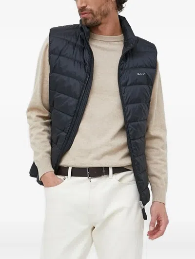 GANT QUILTED ZIP-FRONT GILET