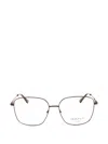 Gant Ladies Gold Tone Rectangular Eyeglass Frames Ga4145 In Gray
