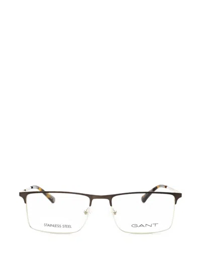 GANT RECTANGLE-FRAME GLASSES