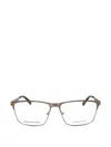 Gant Rectangle-frame Glasses In Gray