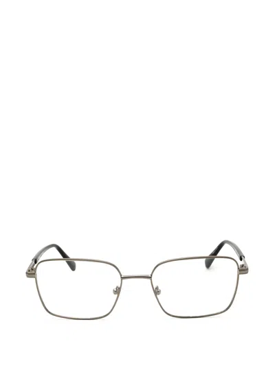 Gant Rectangle-frame Glasses In Metallic