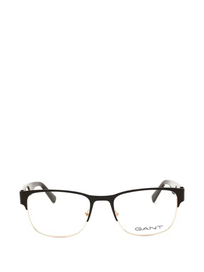 Gant Rectangle-frame Glasses In Purple