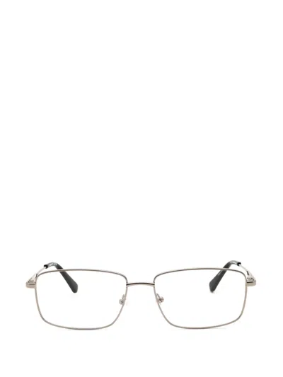 Gant Rectangle-frame Glasses In Silver