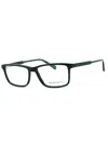 Gant Rectangular Acetate Eyeglasses For Men In Black