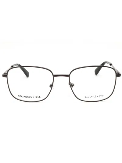 Gant Ga50069 Rectangular Metal Frame Eyeglasses In Multi