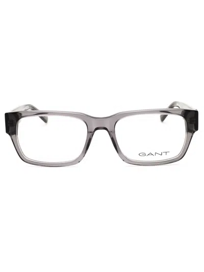 Gant Rectangular Men's Eyeglasses - Ga50073 Design In Gray