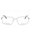 Gant Rectangular Men's Eyeglasses - Ga50097 Model In Silver