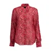 Gant Red Cotton Shirt In Red