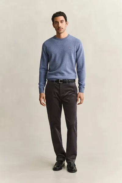 Gant Regular Corduroy Chinos In Purple