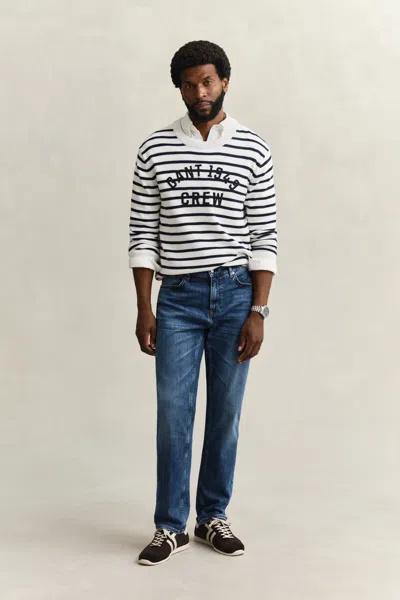 Gant Regular Fit Jeans In Multi