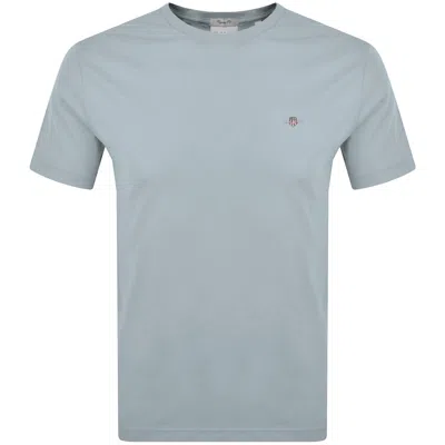 Gant Regular Fit Shield T Shirt Blue