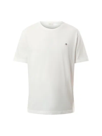 Gant Regular Fit Shield T-shirt In White