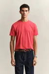 Gant Regular Fit Shield T-shirt In Red