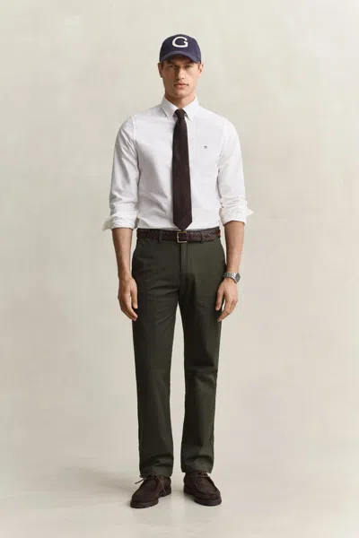 Gant Regular Fit Smart Chinos In Multi