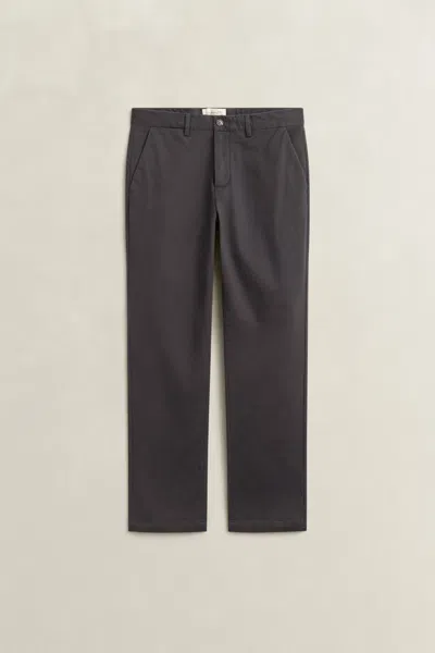 Gant Regular Smart Chinos In Gray