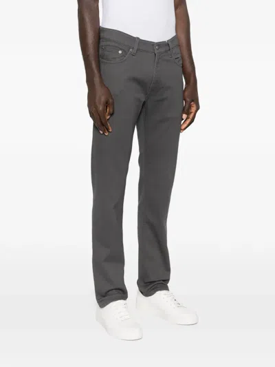 Gant Regular Soft Twill Jeans In Gray