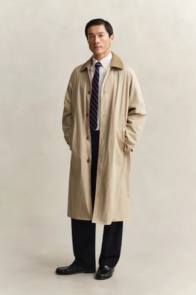 Gant Reversible Lightweight Coat In Brown