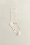 Gant Ribbed Socks In White