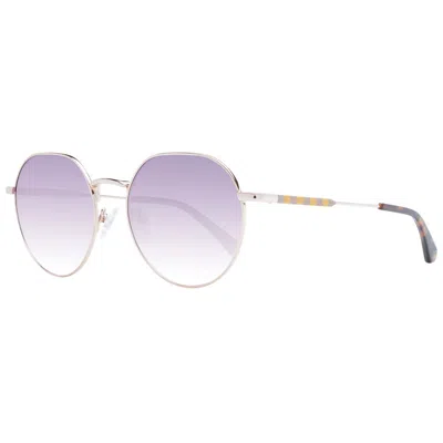 Gant Rose Gold Women Sunglasses In Purple